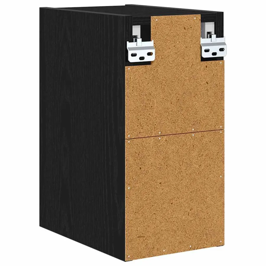 Armoire suspendue avec stockage Chêne noir 20 x 29,5 x 40 cm - 7