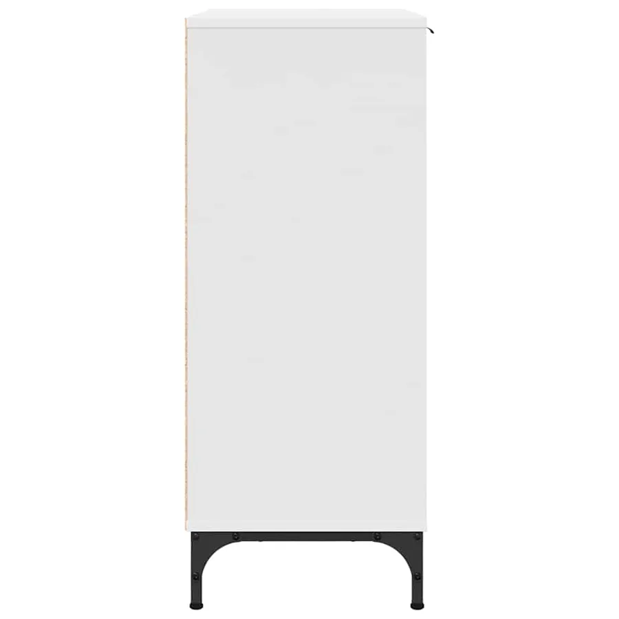 Buffet Blanc 69,5 x 33 x 82 cm Bois d'ingénierie - 7