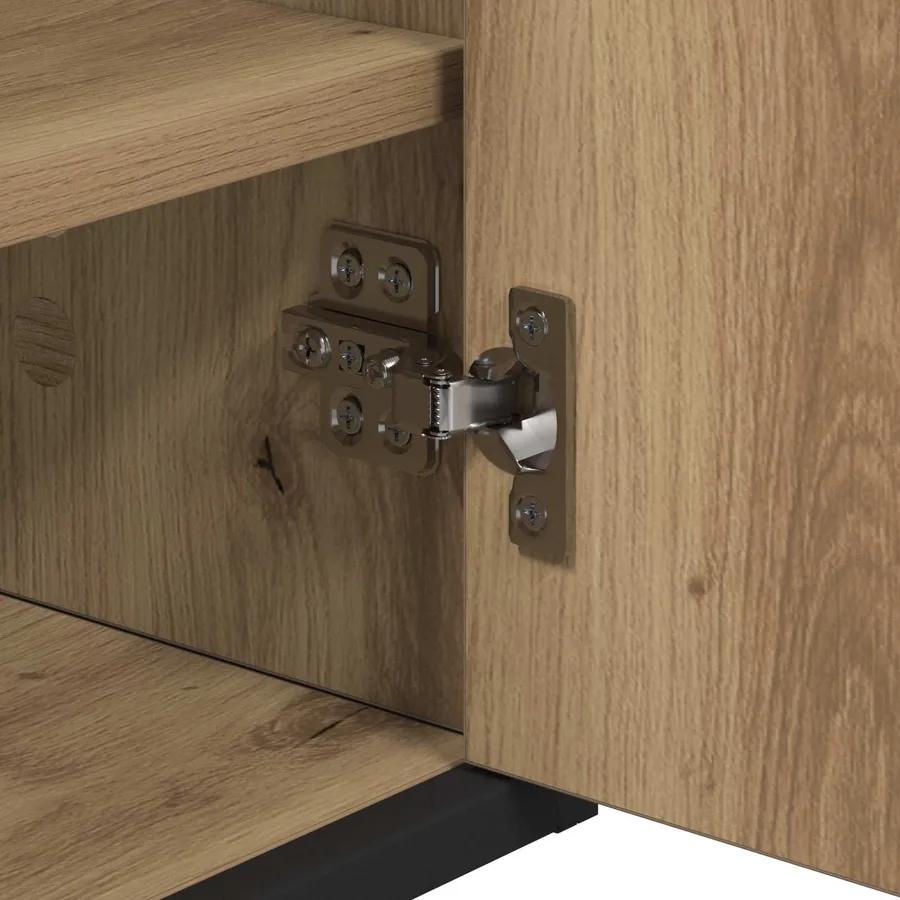 Ensemble de mobilier de salle de bain 2 pc Chêne artisanal - 11