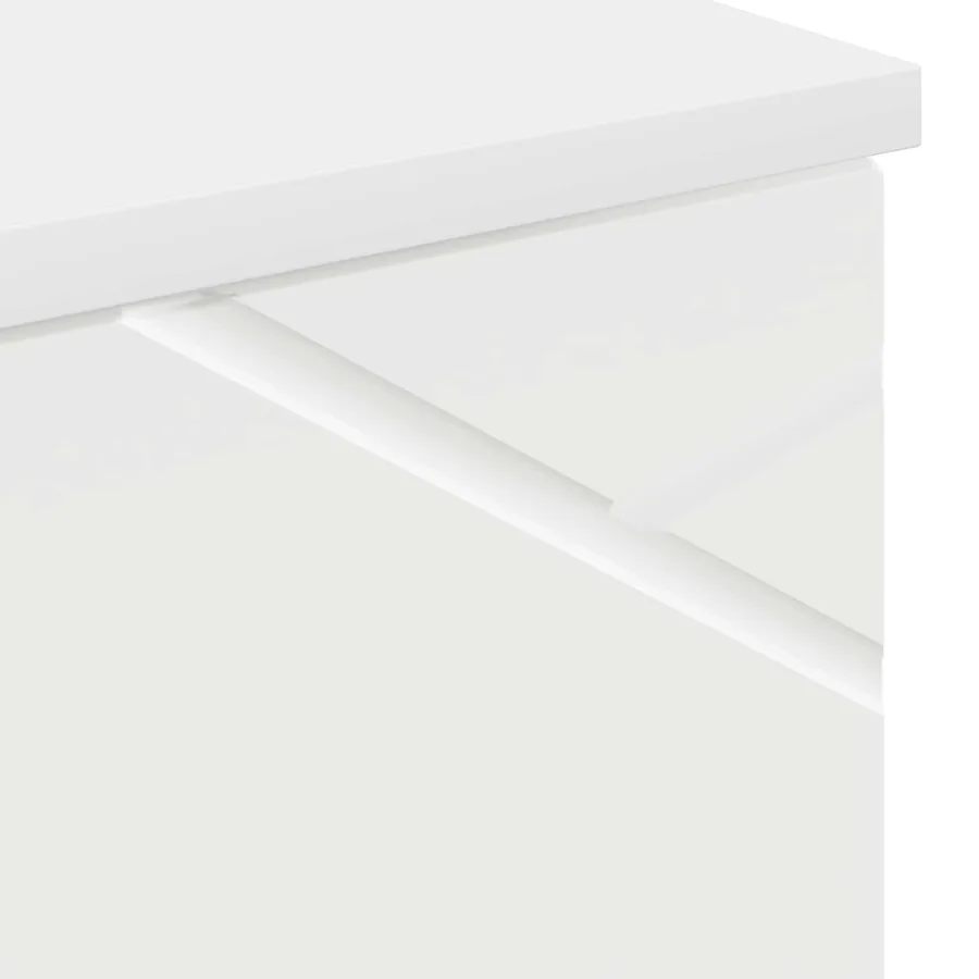 Cabinet de salle de bain avec stockage Blanc 30 x 35 x 192 cm - 11