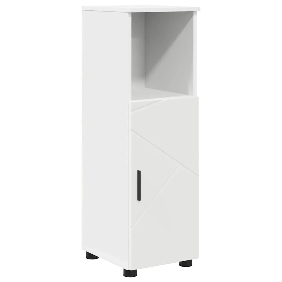 Ensemble de mobilier de salle de bain avec tiroir 4 pcs Blanc - 7