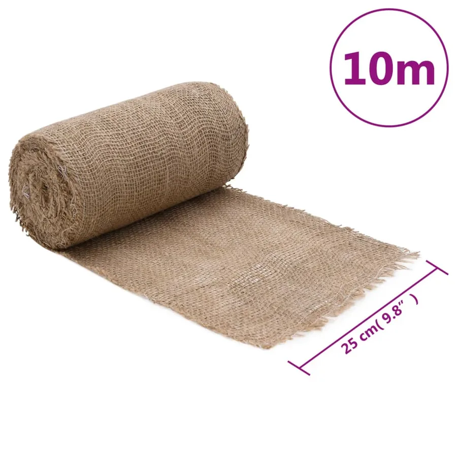 Rouleau de jute 0,25x10 m 100 % jute 200 g/m² - 7