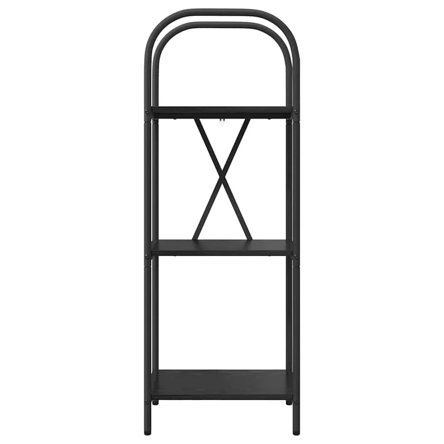 Étagère Chêne noir 40 x 30 x 109 cm Bois d'ingénierie - 5