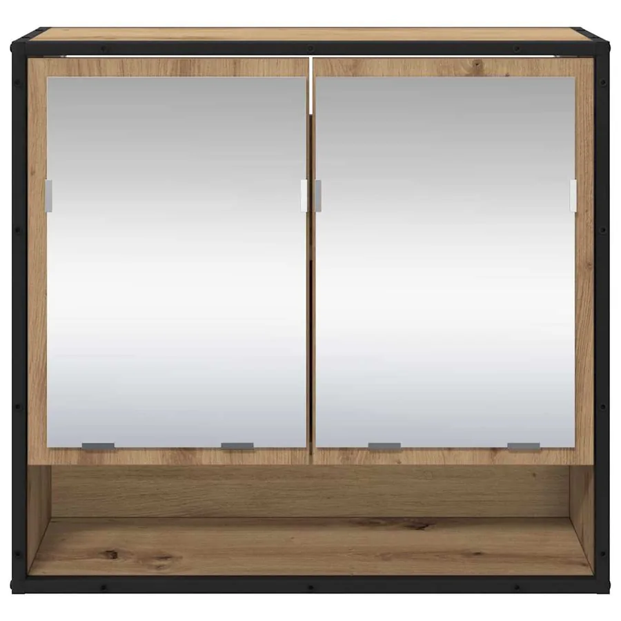 Étagère Murale Chêne artisanal 65 x 20 x 60 cm - 6
