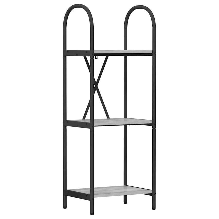 Étagère Gris Sonoma 40 x 30 x 109 cm Bois d'ingénierie - 2