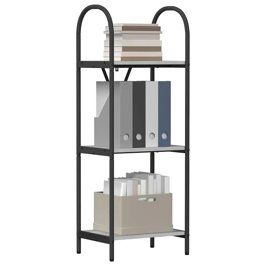 Étagère Gris Sonoma 40 x 30 x 109 cm Bois d'ingénierie - 3