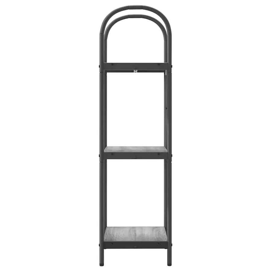 Étagère Gris Sonoma 40 x 30 x 109 cm Bois d'ingénierie - 6