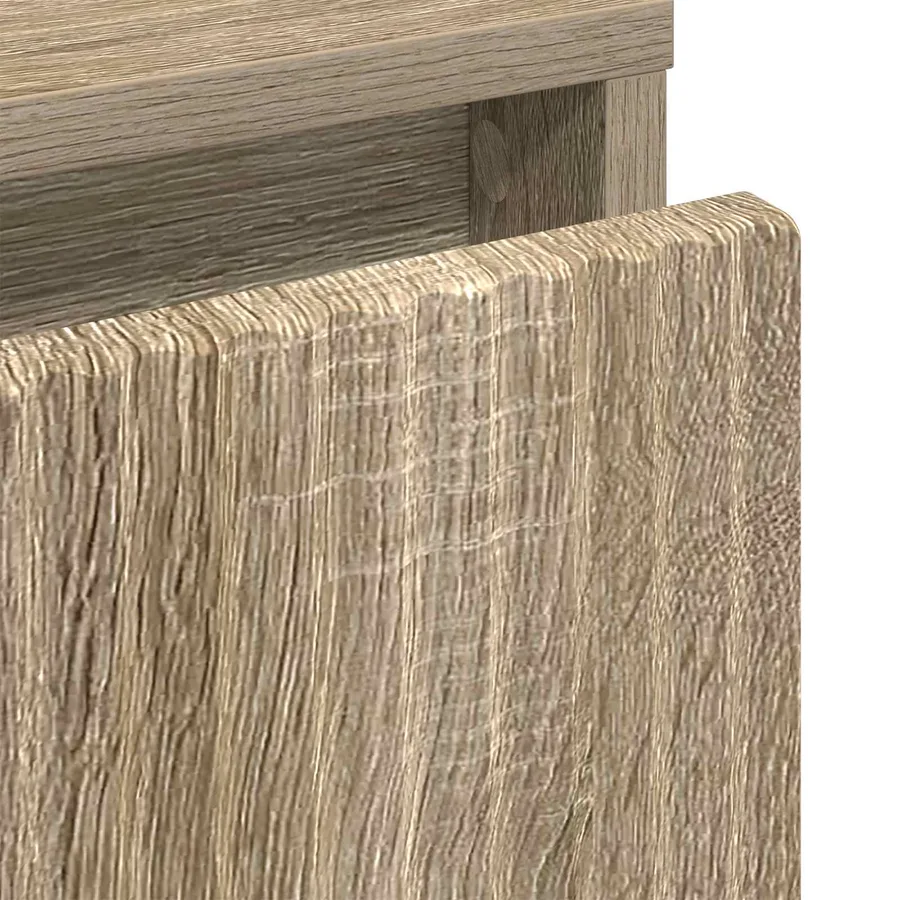 Table de chevet avec tiroir Chêne sonoma 63,5 x 36 x 61 cm - 11