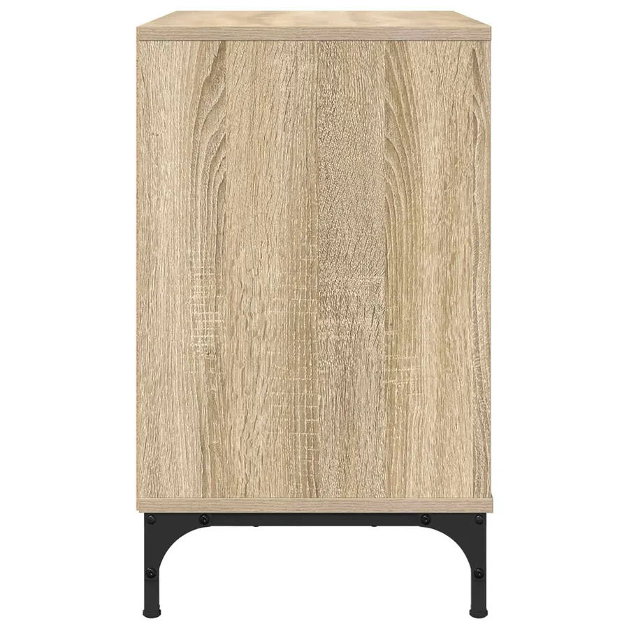 Table de chevet avec tiroir Chêne sonoma 63,5 x 36 x 61 cm - 7