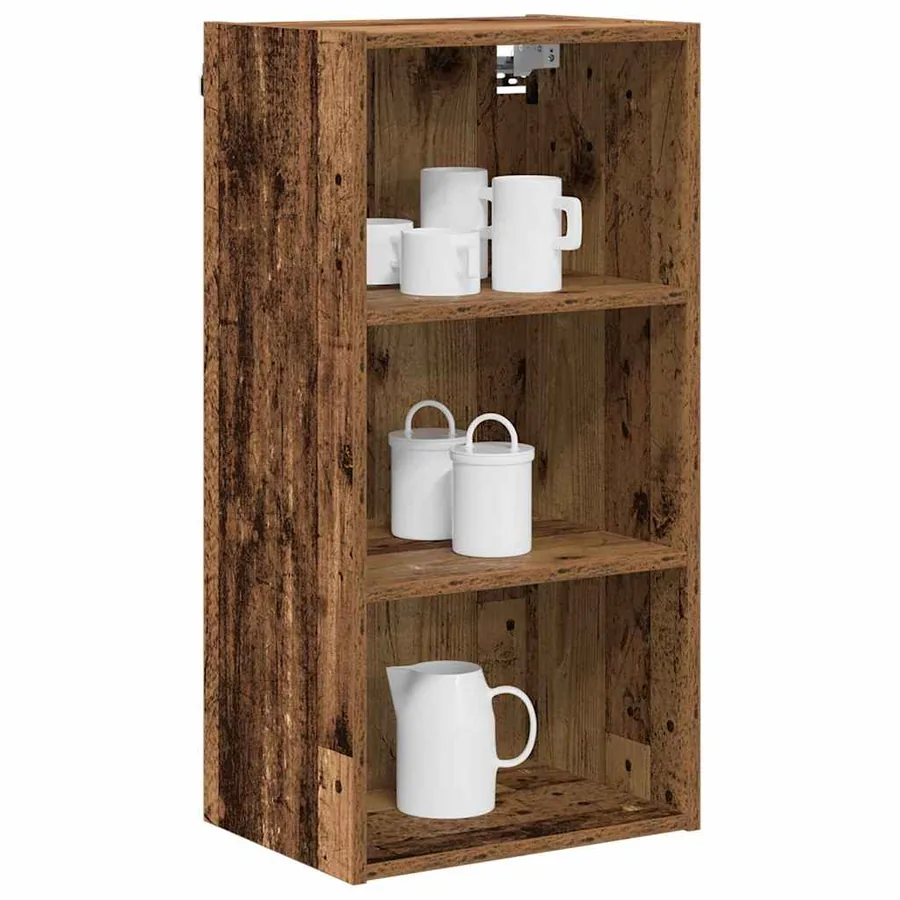 Armoire suspendue avec stockage Bois ancien 40 x 29,5 x 80 cm - 3