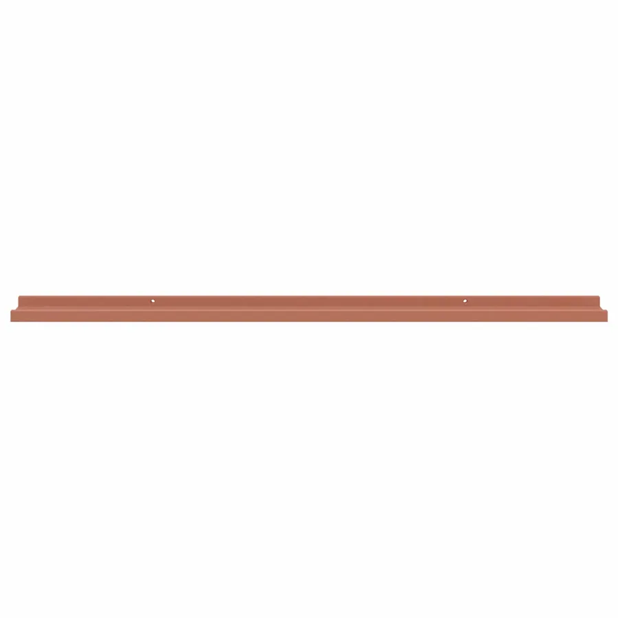 Étagère Murale Montage mural 2 pcs Rouge 115 x 9 x 3 cm - 7