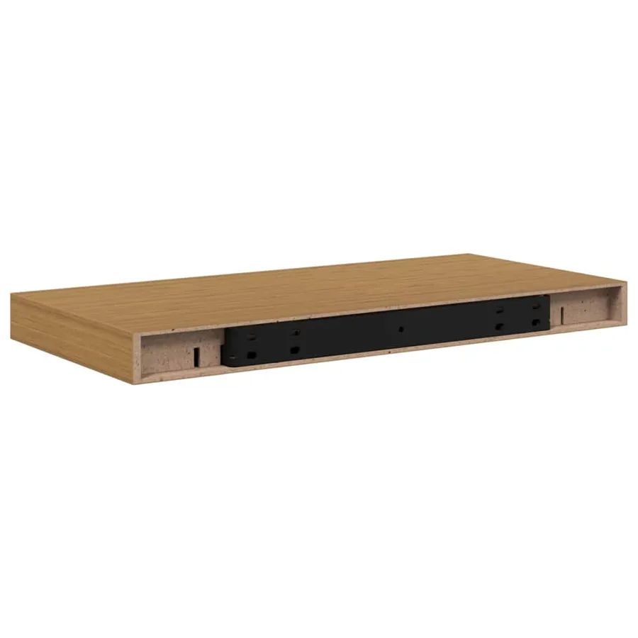 Étagère Murale Montage mural 4 pcs Beige 50 x 23,5 x 4 cm - 9