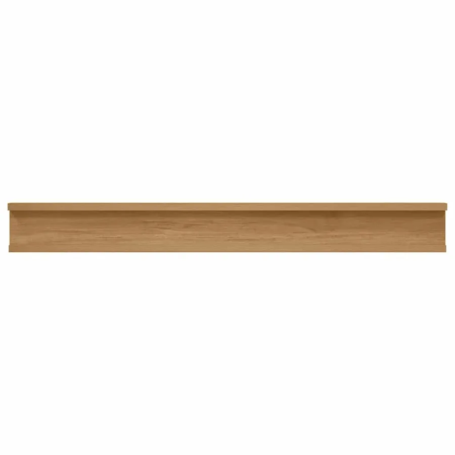 Étagère Murale Montage mural 2 pcs Marron 80 x 9 x 3 cm - 8