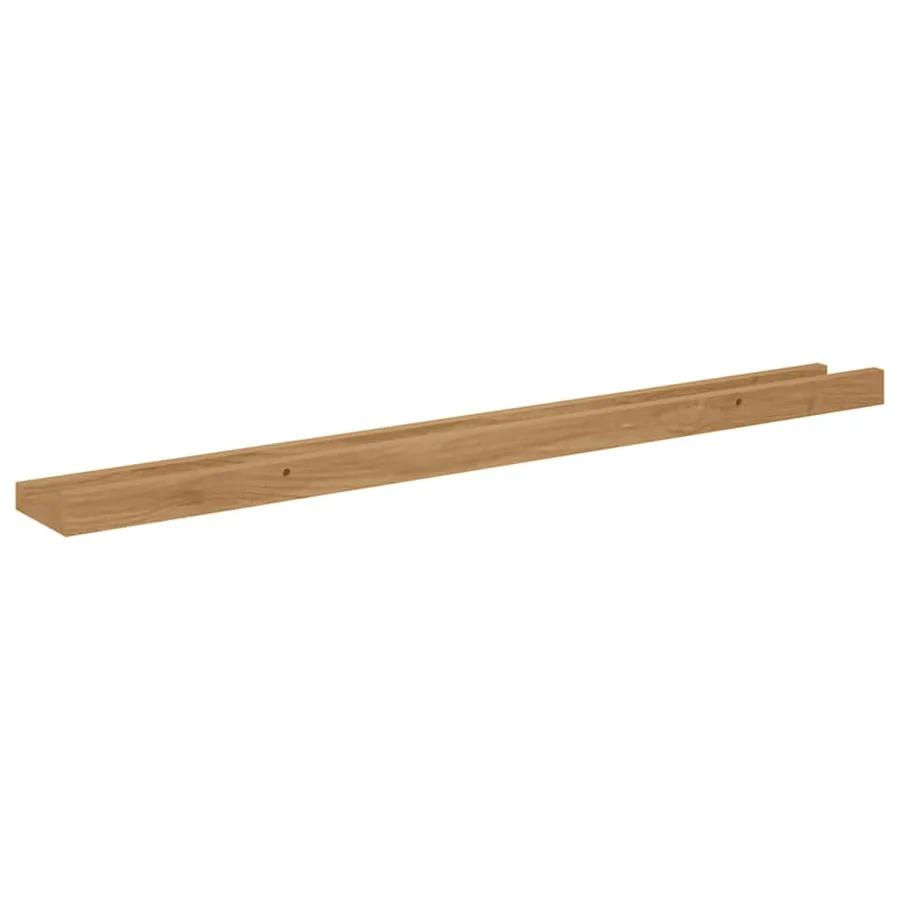 Étagère Murale Montage mural 2 pcs Marron 80 x 9 x 3 cm - 9