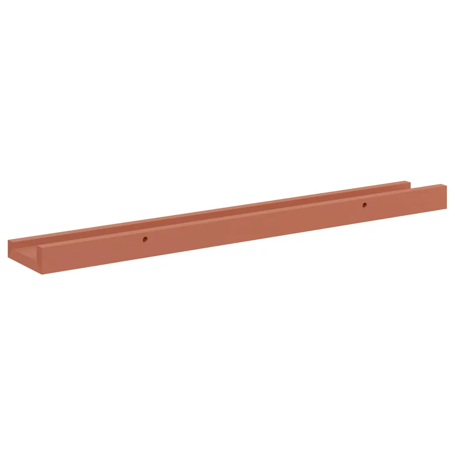 Étagère Murale Montage mural 4 pcs Rouge 60 x 9 x 3 cm - 9