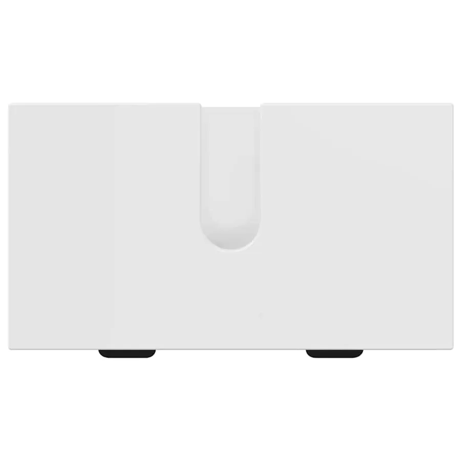 Ensemble de mobilier de salle de bain 2 pcs Blanc brillant - 7