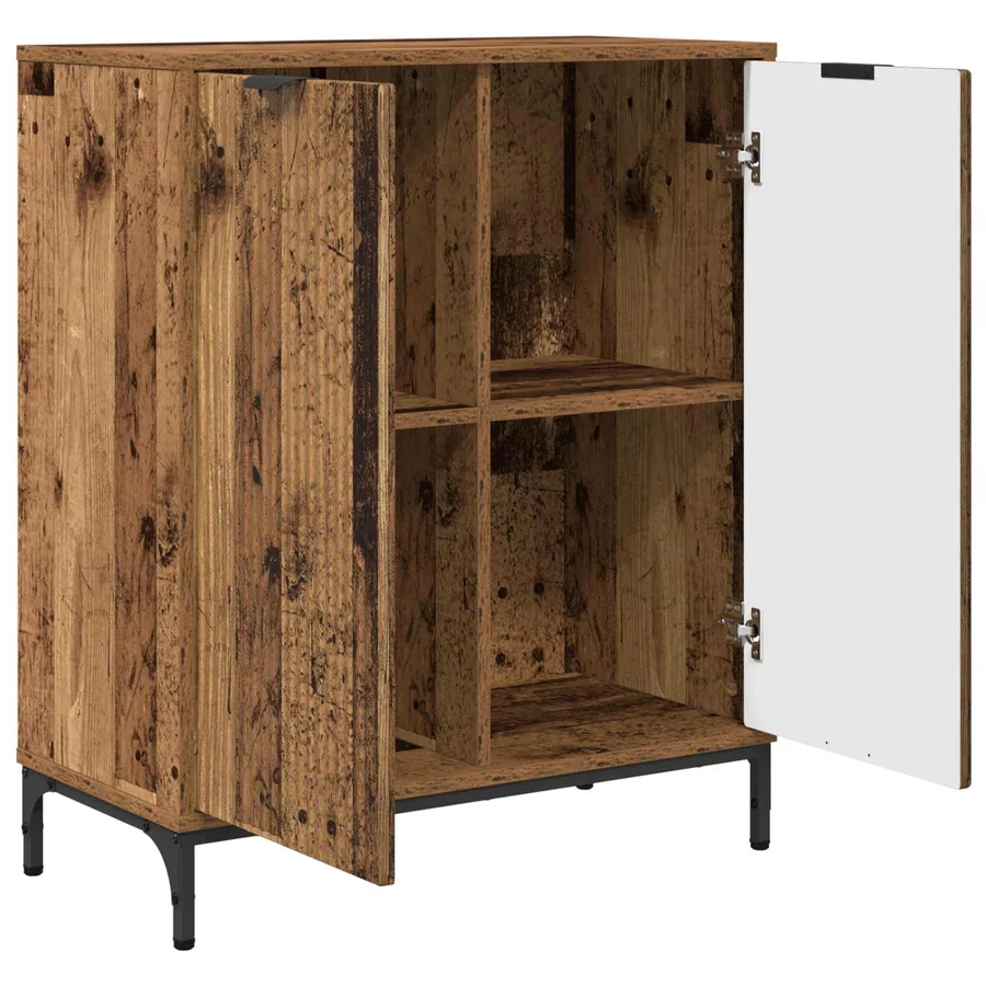 Buffet Bois ancien 69,5 x 33 x 82 cm Bois d'ingénierie - 5