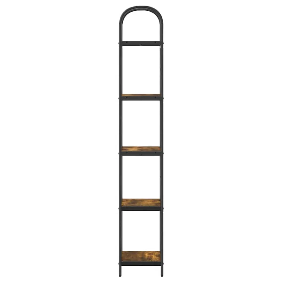 Étagère Chêne fumé 40 x 30 x 183 cm Bois d'ingénierie - 6