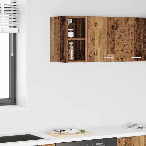 Armoire suspendue avec stockage Bois ancien 20 x 29,5 x 40 cm