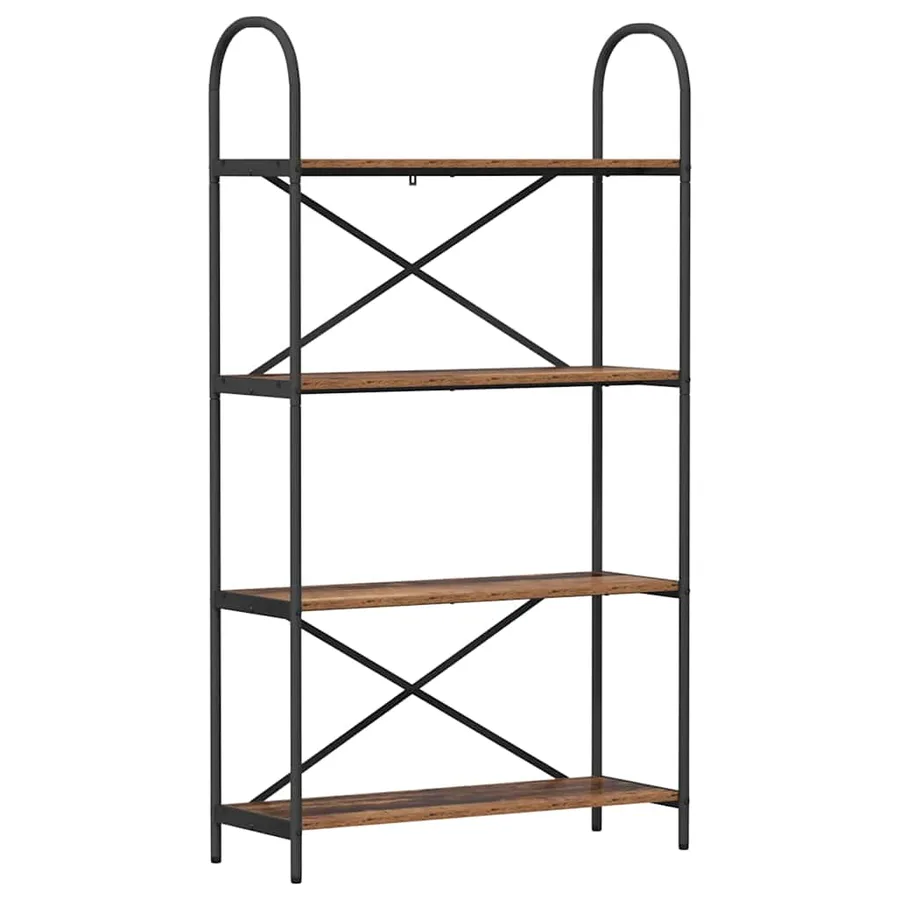 Étagère Bois ancien 80 x 30 x 146 cm Bois d'ingénierie - 2