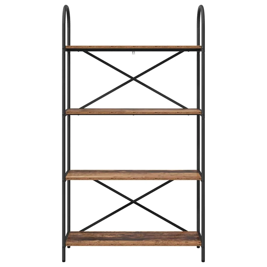 Étagère Bois ancien 80 x 30 x 146 cm Bois d'ingénierie - 5