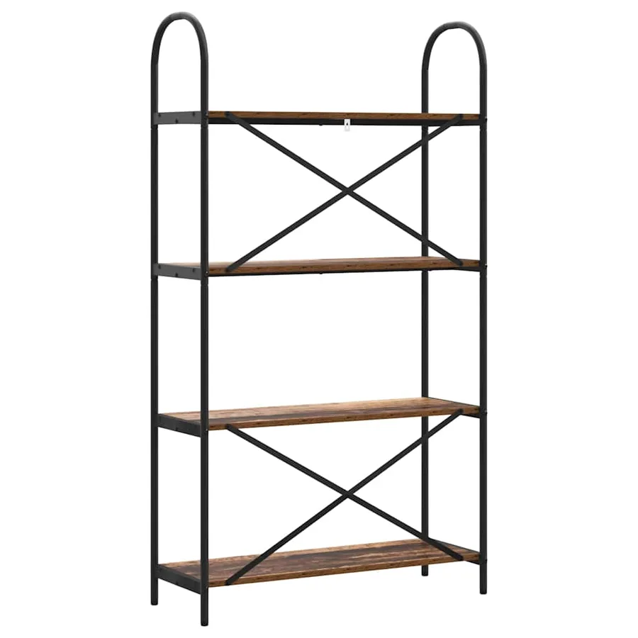 Étagère Bois ancien 80 x 30 x 146 cm Bois d'ingénierie - 7