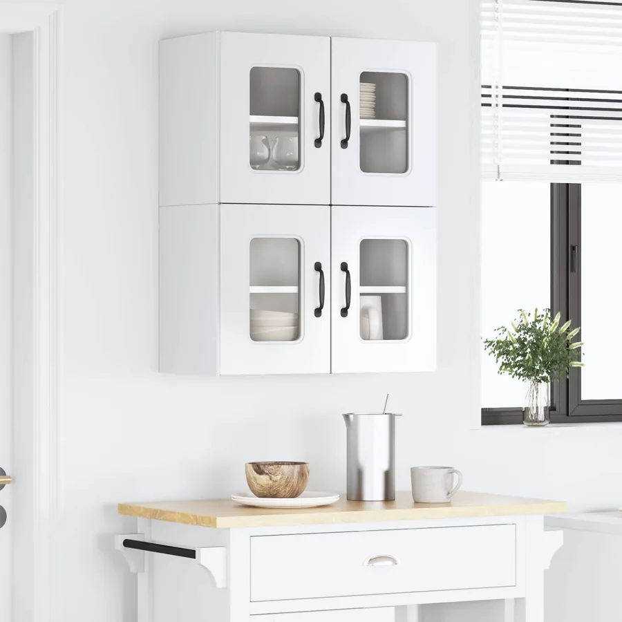 Panneau de lave-vaisselle Kalmar 2 pcs Blanc brillant - 4