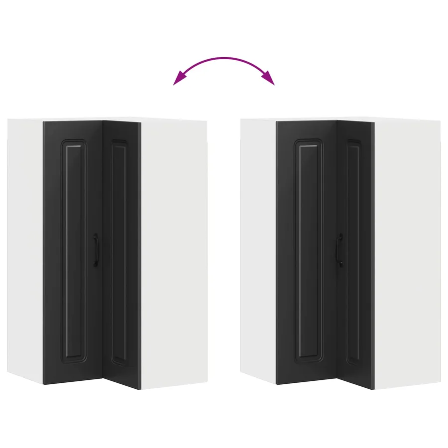 Panneau de lave-vaisselle Kalmar Noir 57 x 57 x 100 cm - 8