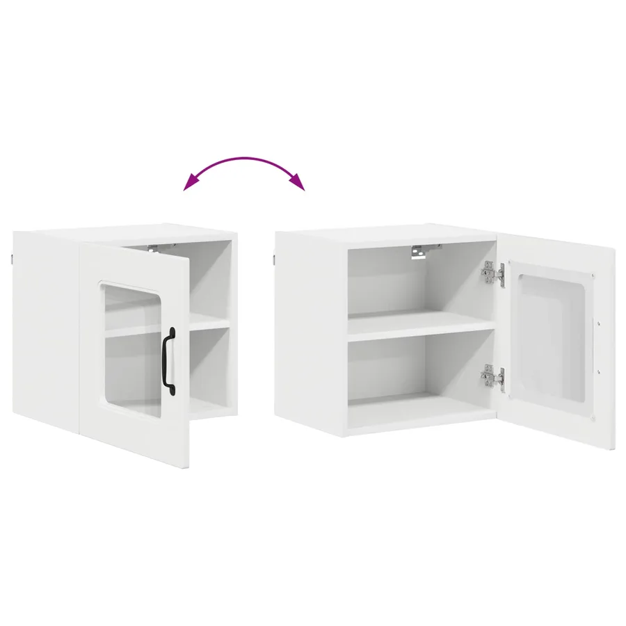 Panneau de lave-vaisselle Kalmar 2 pcs Blanc brillant - 12