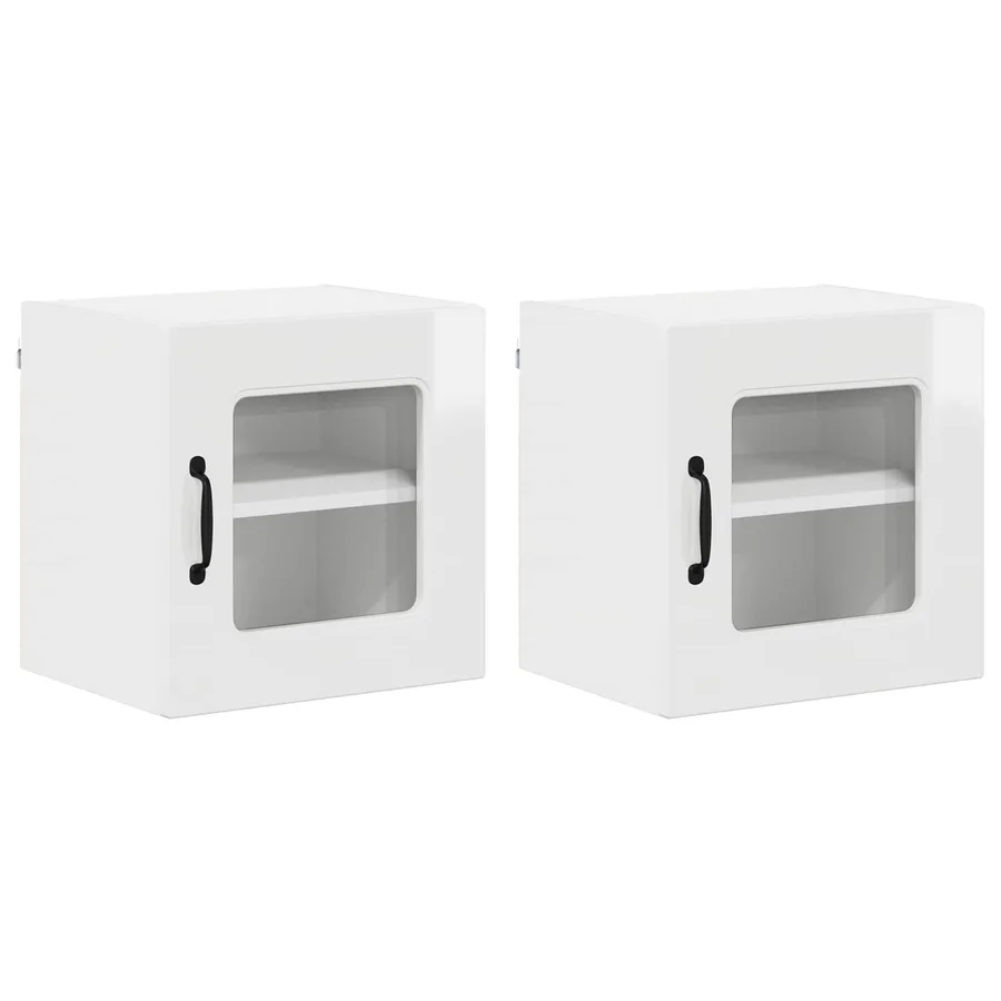 Panneau de lave-vaisselle Kalmar 2 pcs Blanc brillant - 2