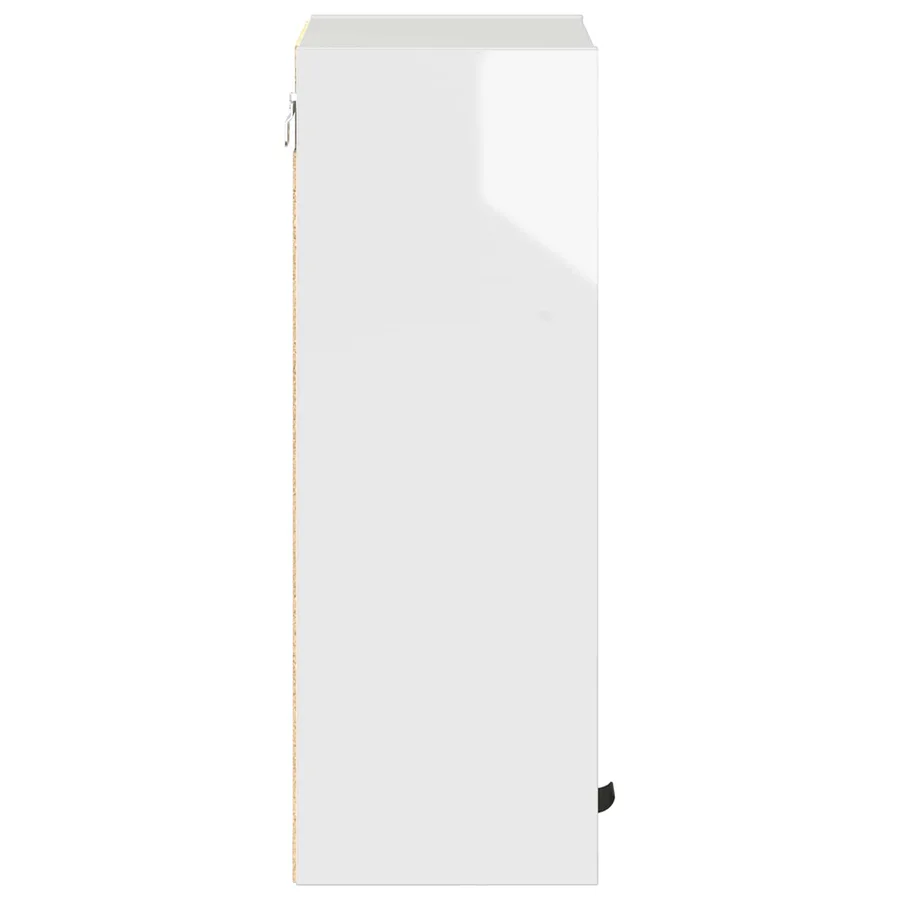 Cabinet de salle de bain Blanc brillant 39 x 23,5 x 65 cm - 7
