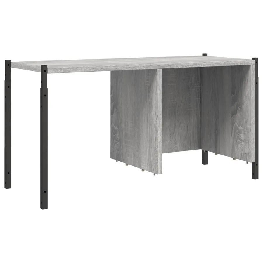 Bibliothèque sonoma gris 72x28x172 cm bois d'ingénierie - 10