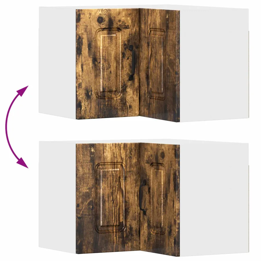 Panneau de lave-vaisselle Kalmar Chêne fumé 57 x 57 x 40 cm - 11