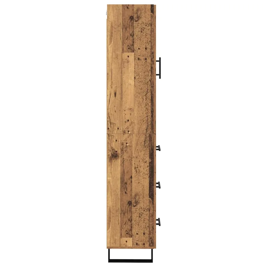 Haut Armoire Bois Ancien 34,5 x 34 x 180 cm Bois d'ingénierie - 9