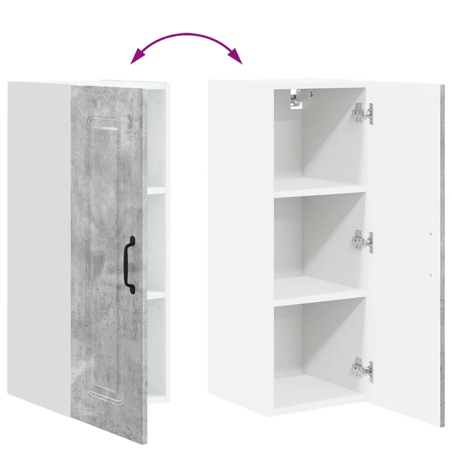 Panneau de lave-vaisselle Kalmar 2 pcs Gris béton - 12