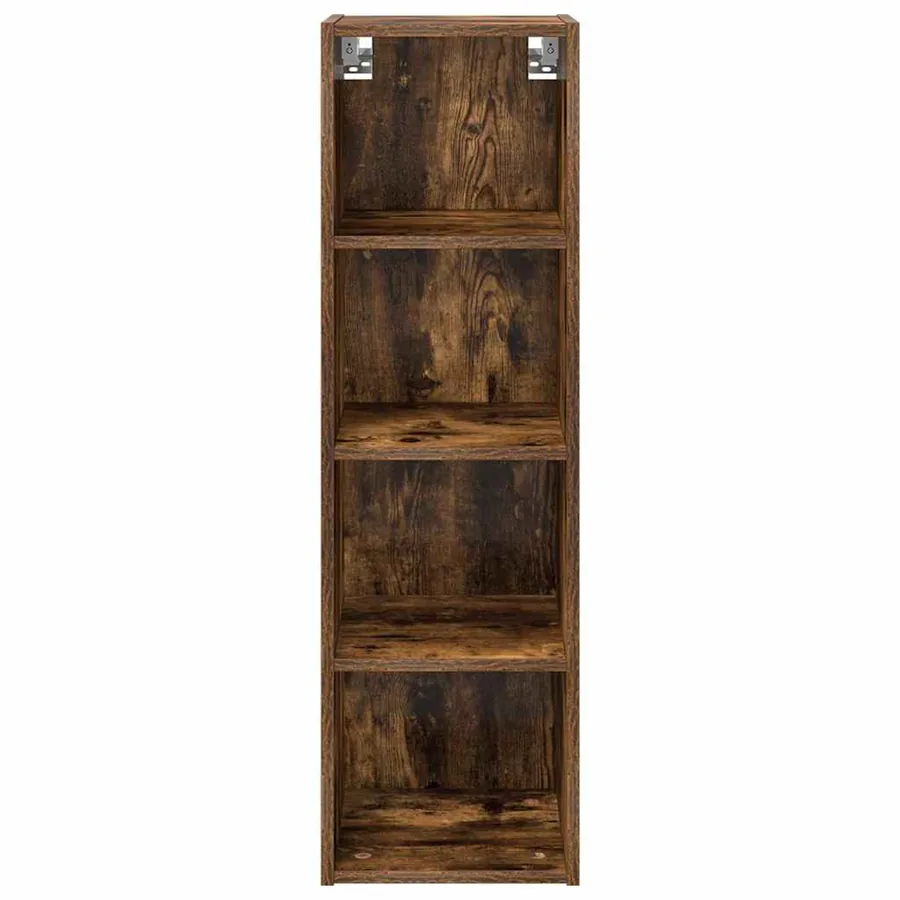 Armoire suspendue avec stockage Chêne fumé 30 x 29,5 x 100 cm - 5