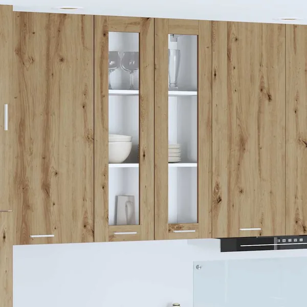Armoire suspendue avec porte Chêne artisanal 60 x 31 x 100 cm
