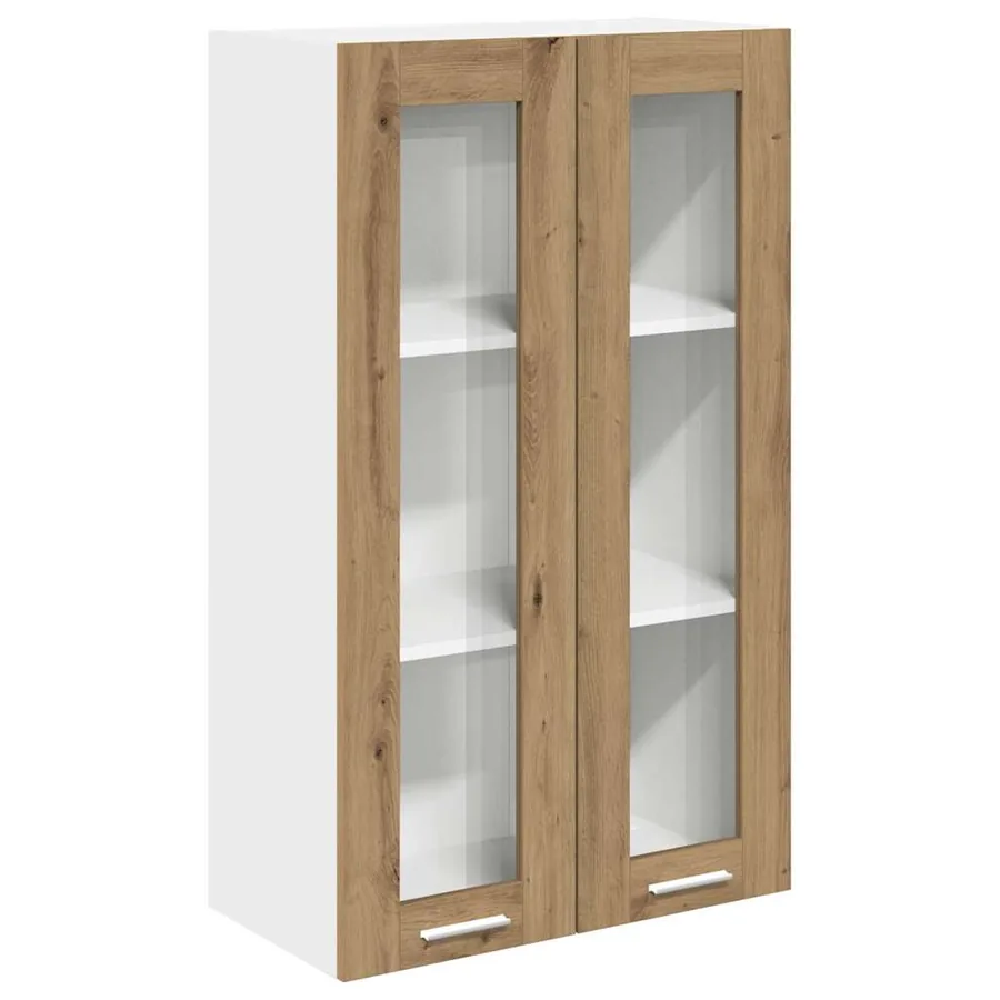 Armoire suspendue avec porte Chêne artisanal 60 x 31 x 100 cm - 2