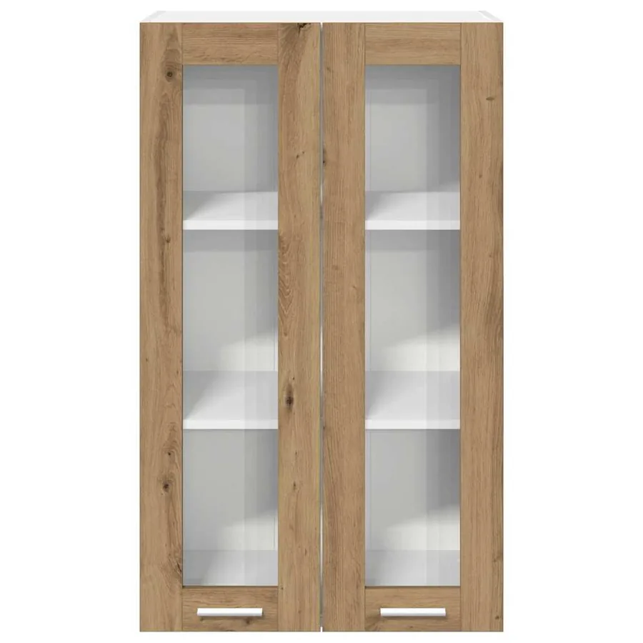 Armoire suspendue avec porte Chêne artisanal 60 x 31 x 100 cm - 6