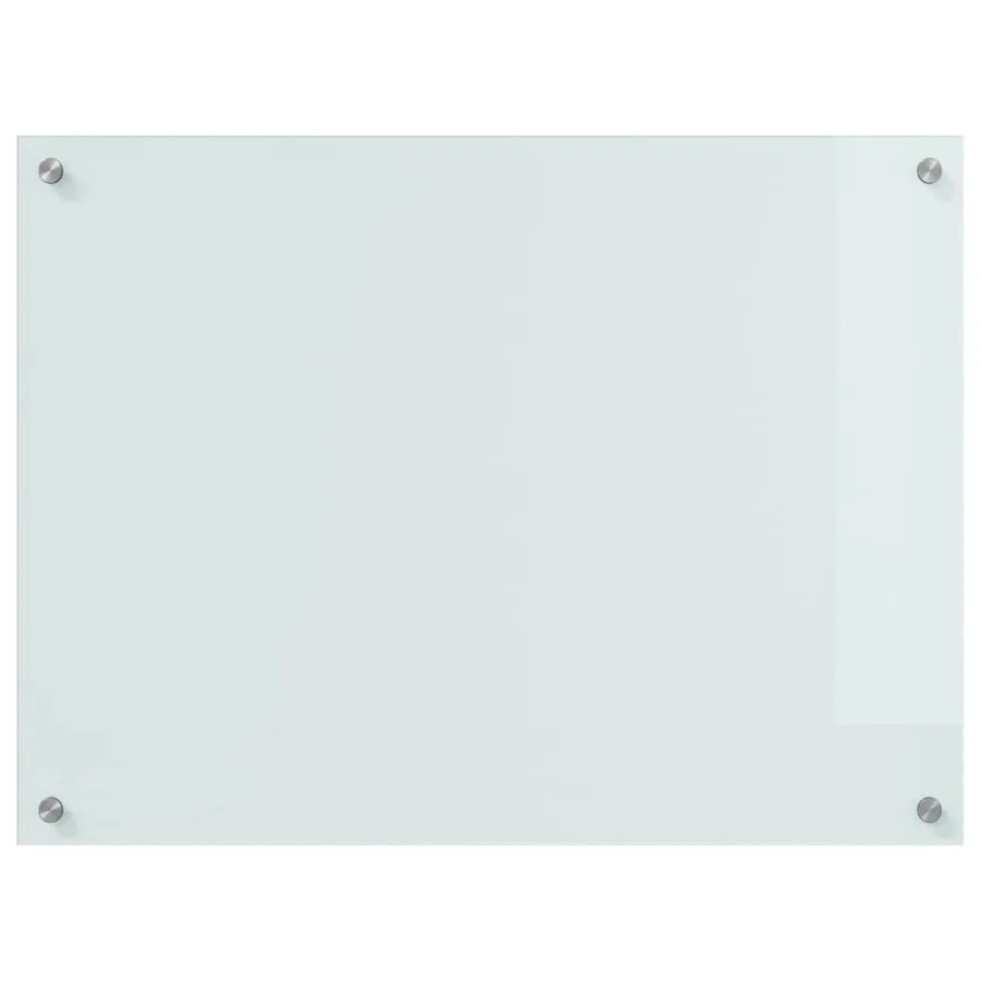 Crédence de cuisine 2 pcs Blanc 80 x 60 cm verre trempé - 4