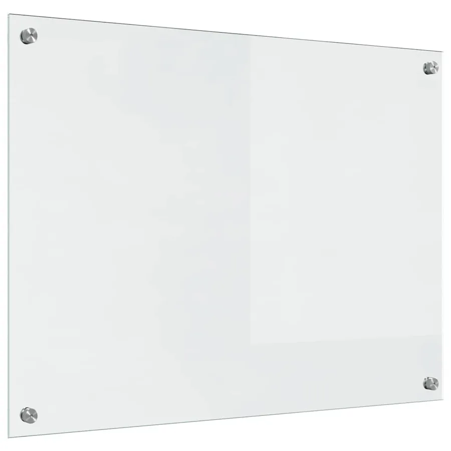 Crédence de cuisine 2 pcs Transparent 80 x 60 cm verre trempé - 6