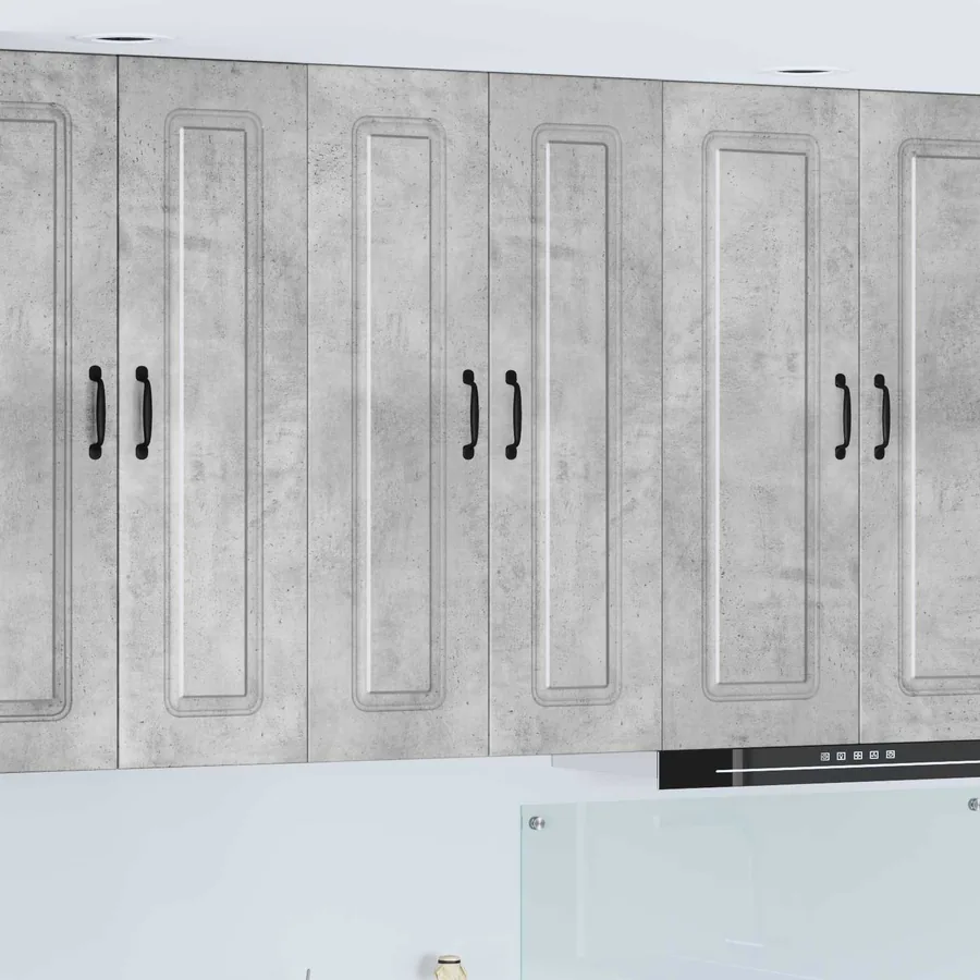 Panneau de lave-vaisselle Kalmar Gris béton 60 x 31 x 100 cm