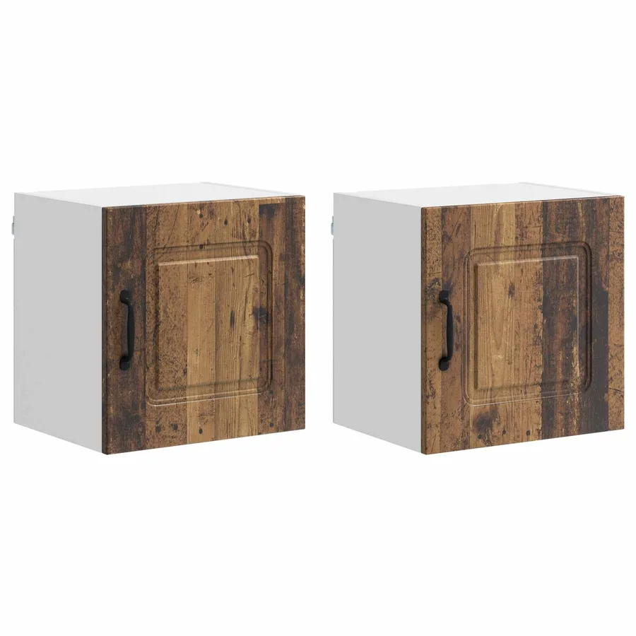 Panneau de lave-vaisselle Kalmar 2 pcs Bois ancien - 2