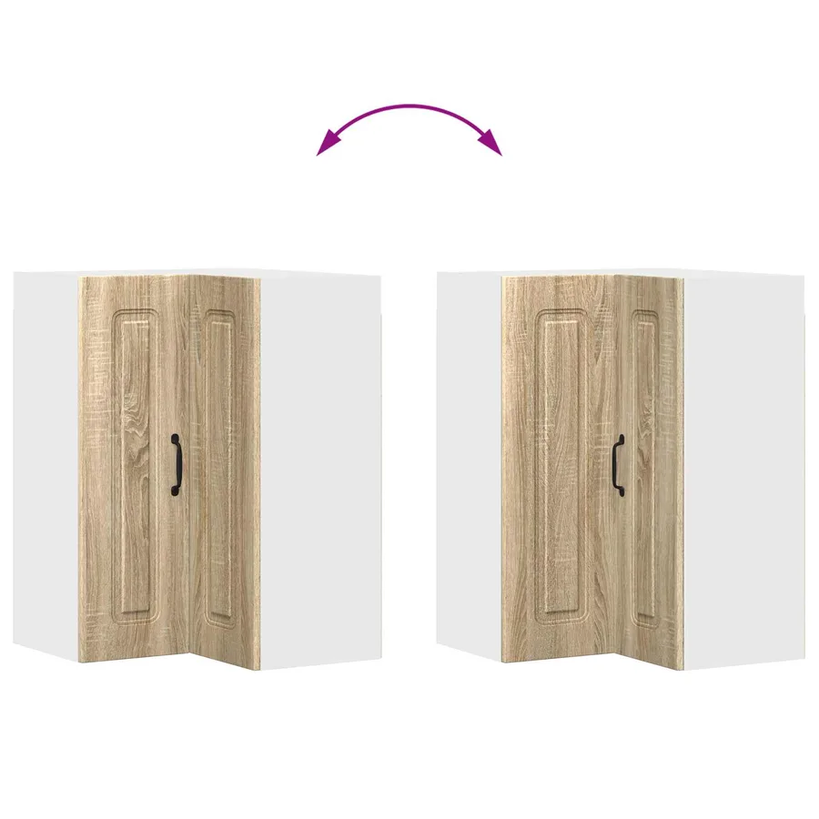 Panneau de lave-vaisselle Kalmar Chêne Sonoma 57 x 57 x 80 cm - 11