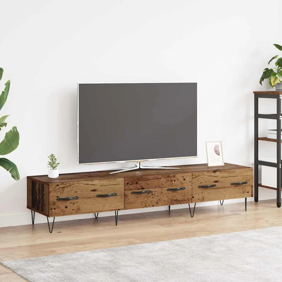 Meuble TV Bois ancien 150 x 36 x 30 cm Bois d'ingénierie