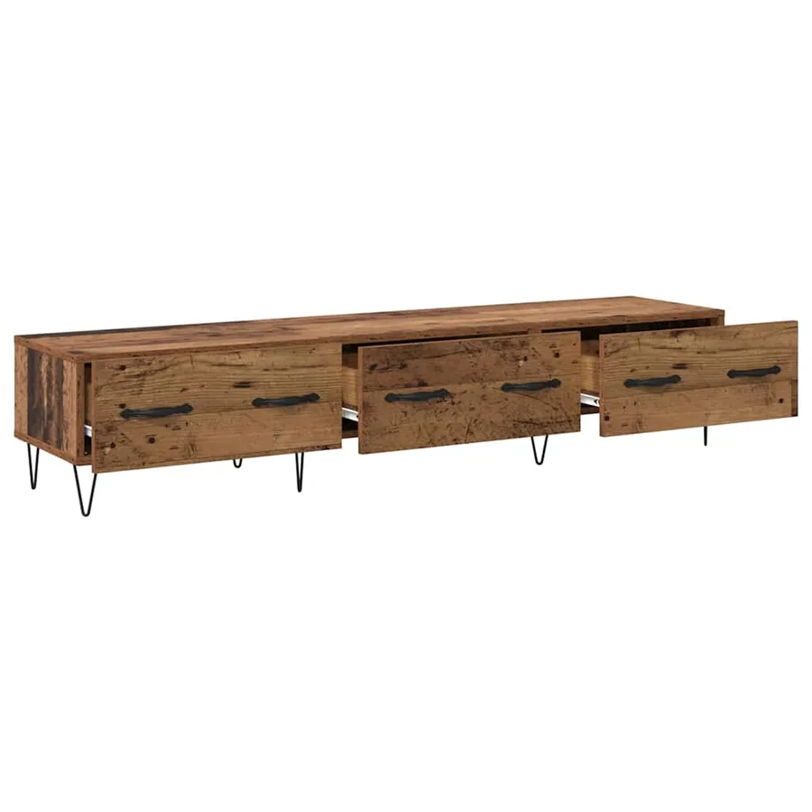 Meuble TV Bois ancien 150 x 36 x 30 cm Bois d'ingénierie - 5