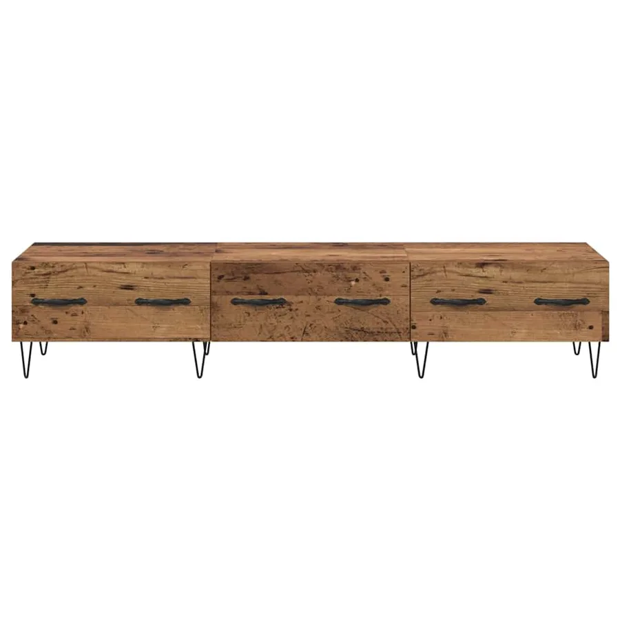 Meuble TV Bois ancien 150 x 36 x 30 cm Bois d'ingénierie - 6
