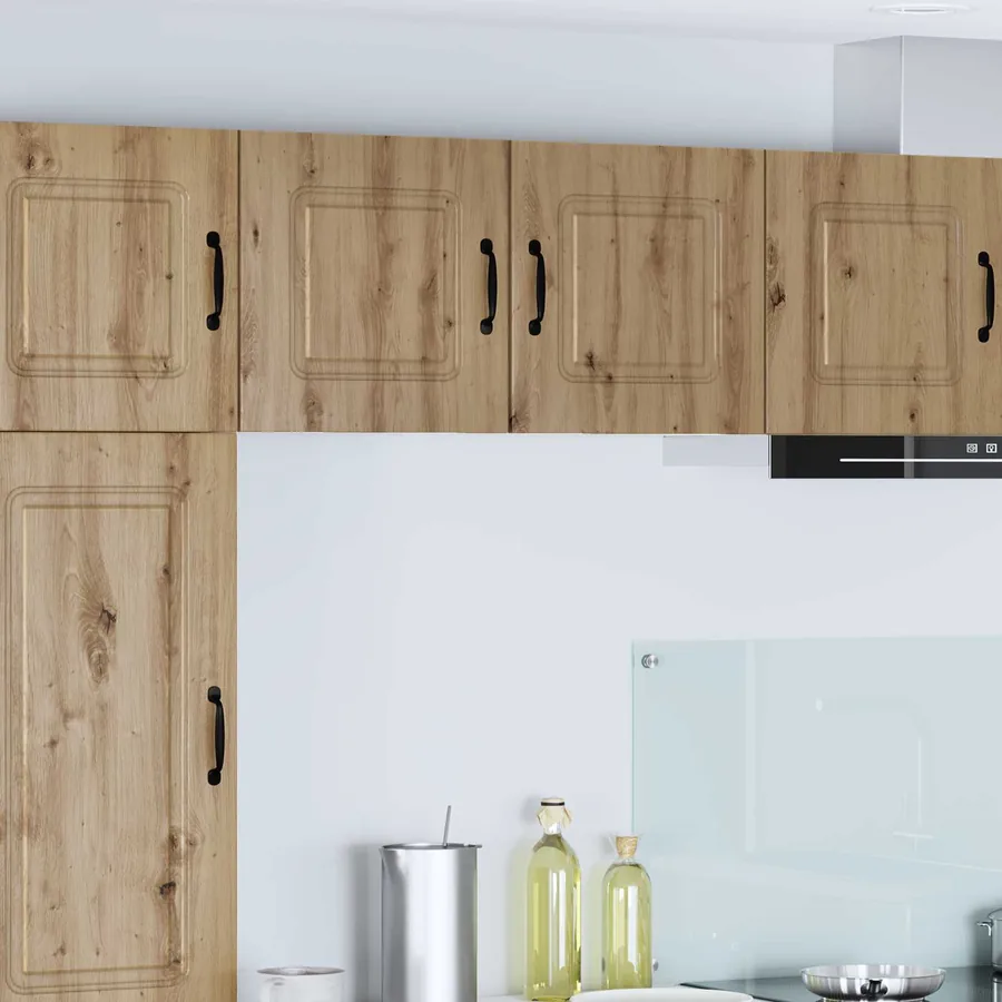 Panneau de lave-vaisselle Kalmar 2 pcs Chêne artisanal