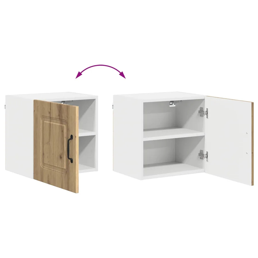 Panneau de lave-vaisselle Kalmar 2 pcs Chêne artisanal - 12