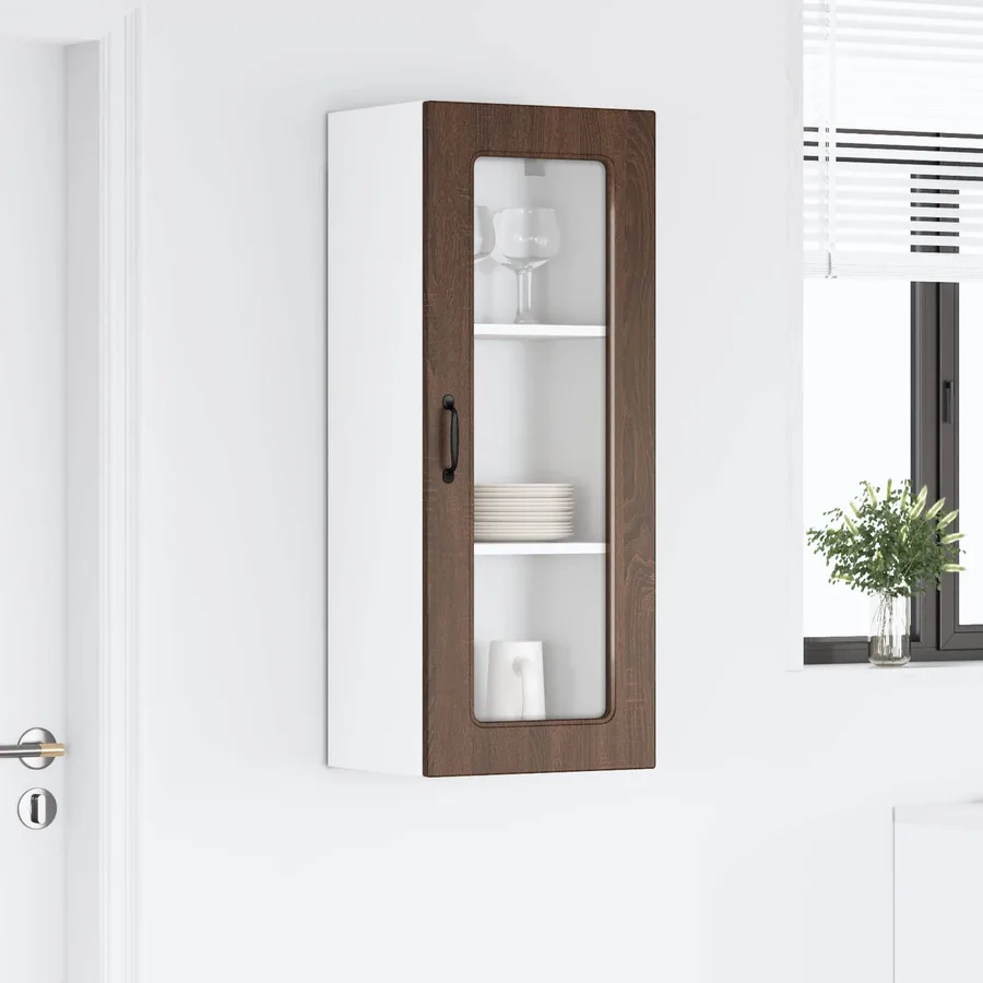 Panneau de lave-vaisselle Kalmar Chêne brun 40 x 31 x 100 cm - 4